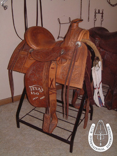Selle western - Texas - 20ème S. Western saddle - Texas - 20th C. 